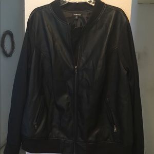 Torrid faux leather jacket